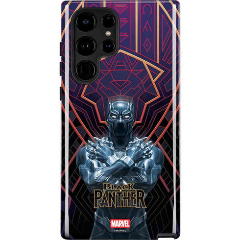 Marvel Black Panther Wakanda Salute Galaxy S25 Ultra Impact Case